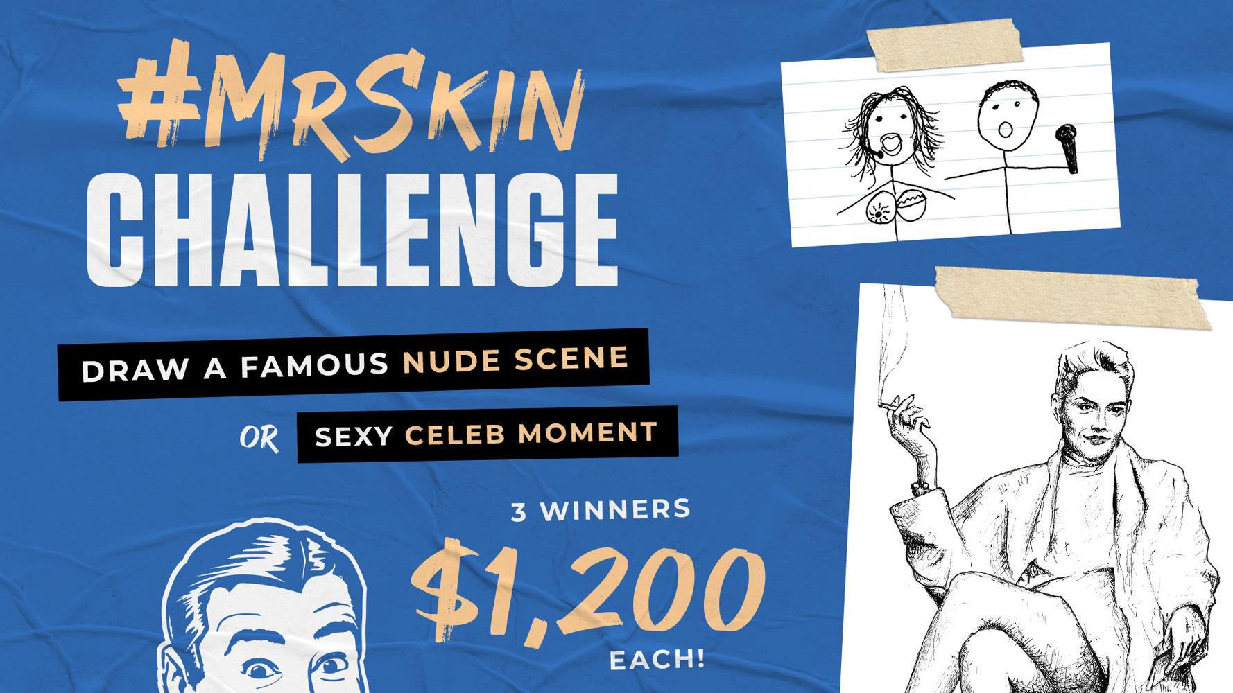 Enter to Win in the #MrSkinChallenge