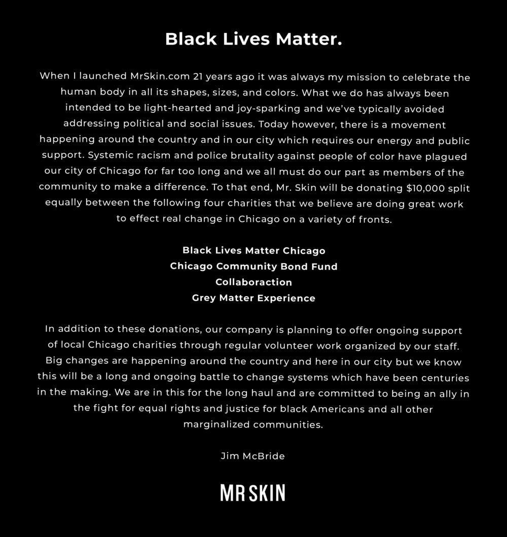 We Are Committed To the Fight For Equal Rights and Justice