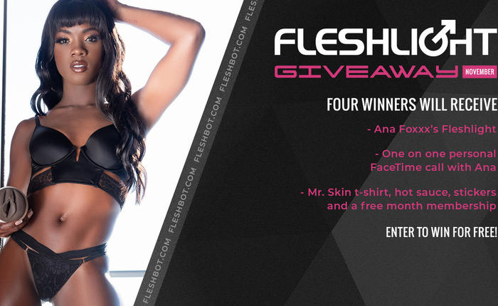 You Can Now Win Ana Foxxx's Exclusive Fleshlight
