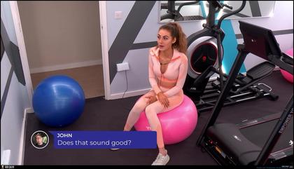 Watch Chloe from The Circle Do a Sexy “Workout”