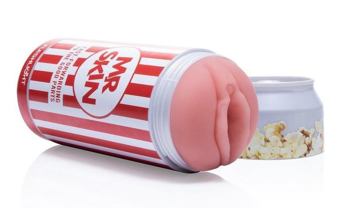 THE FIRST EVER MR. SKIN POPCORN FLESHLIGHT IS HERE