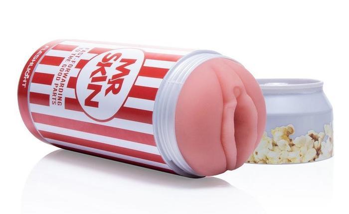 THE FIRST EVER MR. SKIN POPCORN FLESHLIGHT IS HERE