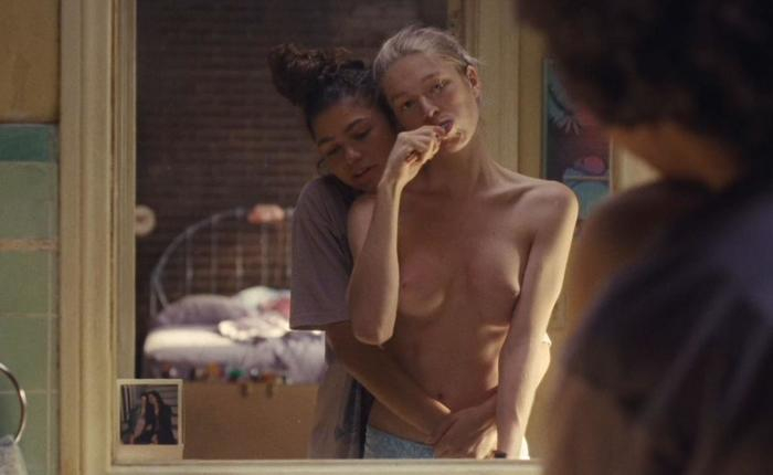 Zendaya and Hunter Schafer Talk About Their Intimate Moments