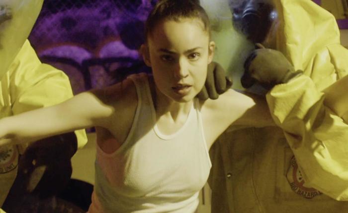 Controversial Movie Purple Hearts Star Sofia Carson's Visible Nipple Outline