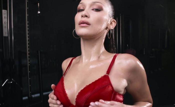 Bella Hadid's "Spray On Dress" Caused A Stir At Fashion Week