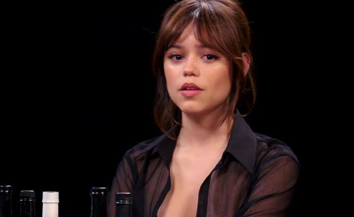 Exclusive: Jenna Ortega Nude - The Jenna Ortega Nip Slip On Hot Ones YouTube Channel