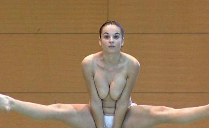 Nimble Nudes for National Gymnastics Day