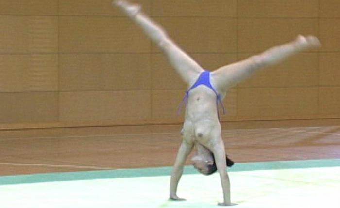 Flexible Females: Nude Gymnasts