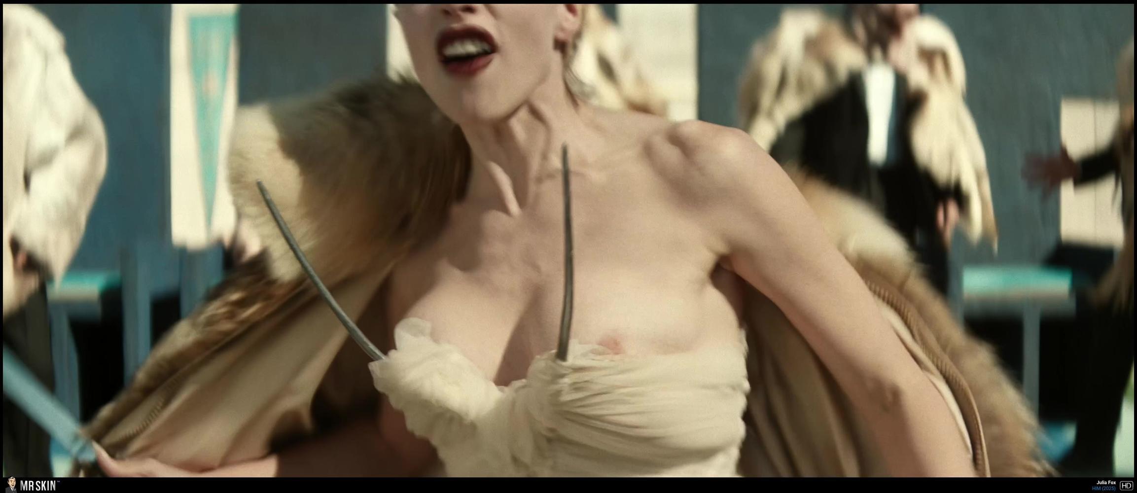 Check Out Julia Fox's Boobs in HIM