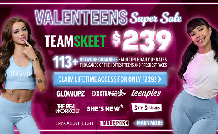 Make Everyday Valentine's Day with a Lifetime of TeamSkeet for $239 