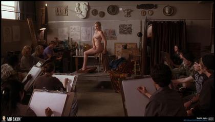 Sophia Myles naked breasts posing