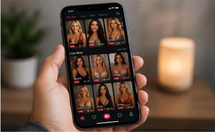 This TikTok-Style App Is the New Way to Watch Live Cam Girls - Meet flick.cam