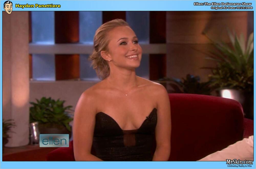Hayden Panettiere cleavage ellen
