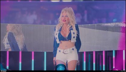 Dolly Parton sexy cheerleader