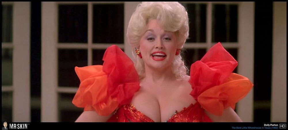 Dolly Parton sexy cleavage