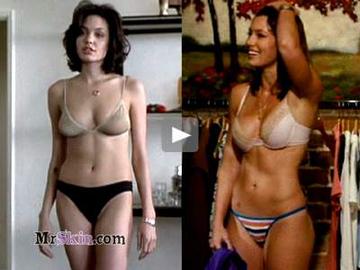 What Two Actresses Would You Like to See in a Lesbian Scene? Halle Berry Angelina Jolie Jessica Simpson Jessica Biel Paris Hilton Eva Longoria Tila Te