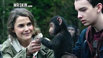 Spank Your Monkey to Planet of the Apes' Sexy Stars Keri Russell Judy Greer 1475