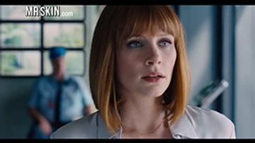 See Jurassic World's Bryce Dallas Howard Get Tricera-topless! Bryce Dallas Howard Lela Loren 1675