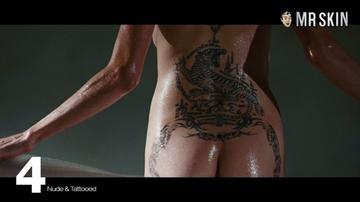 Top 5 Nude and Tattooed Angelina Jolie Bai Ling Malice McMunn 1824