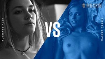 Battle of the Babes: Florence Pugh vs. Margot Robbie Margot Robbie Florence Pugh 2643