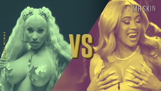 Battle of the Babes: Nicki Minaj vs. Cardi B Nicki Minaj Cardi B 3098
