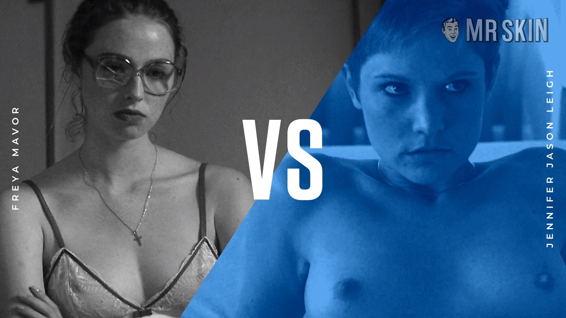 Battle of the Babes: Freya Mavor vs. Jennifer Jason Leigh Jennifer Jason Leigh Freya Mavor 3254