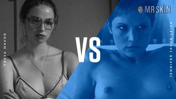 Battle of the Babes: Freya Mavor vs. Jennifer Jason Leigh Jennifer Jason Leigh Freya Mavor 3254