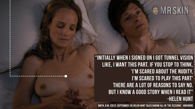 Anatomy of a Nude Scene: Helen Hunt Does Her Best Nudity at 48 in 'The Sessions' Helen Hunt 4474
