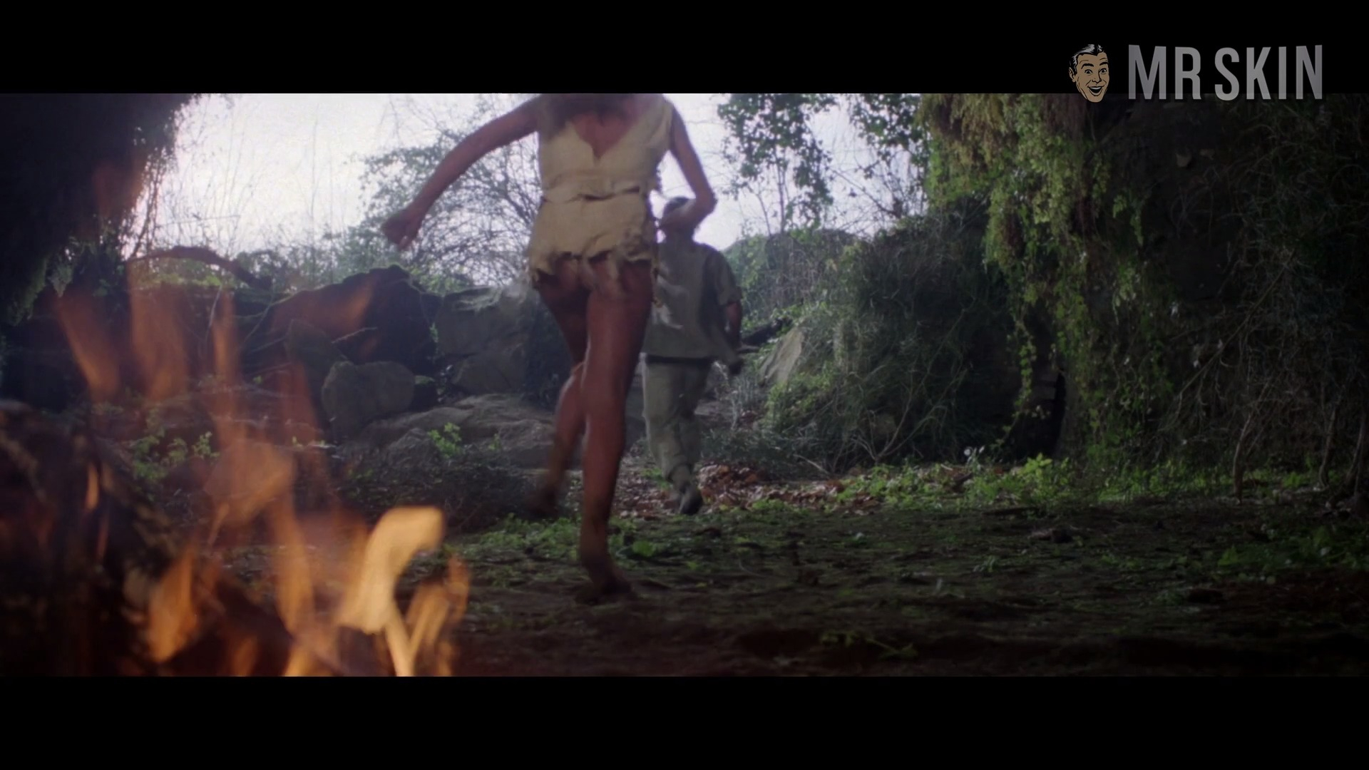 Ursula Andress Nude in Slave of the Cannibal God. Butt, breasts, bush. 197836