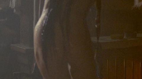 Calamity Jane from Wild Bill Naked. Butt, breasts. 195431