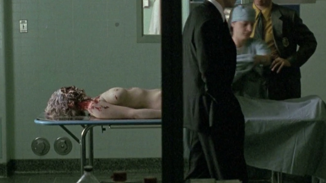 Annette Bening Naked in The Grifters. Right Breast, breasts, bush. 178351