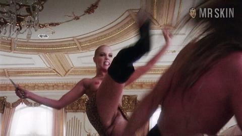 Nomi Malone from Showgirls Naked. Breasts, Bush, Butt, full nudity, left nipslip. 227609