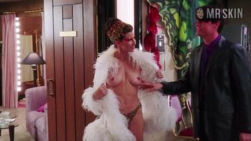 Elizabeth Berkley, Gina Gershon in Showgirls (1995) Left Nipslip Breasts Breasts Bush 175451