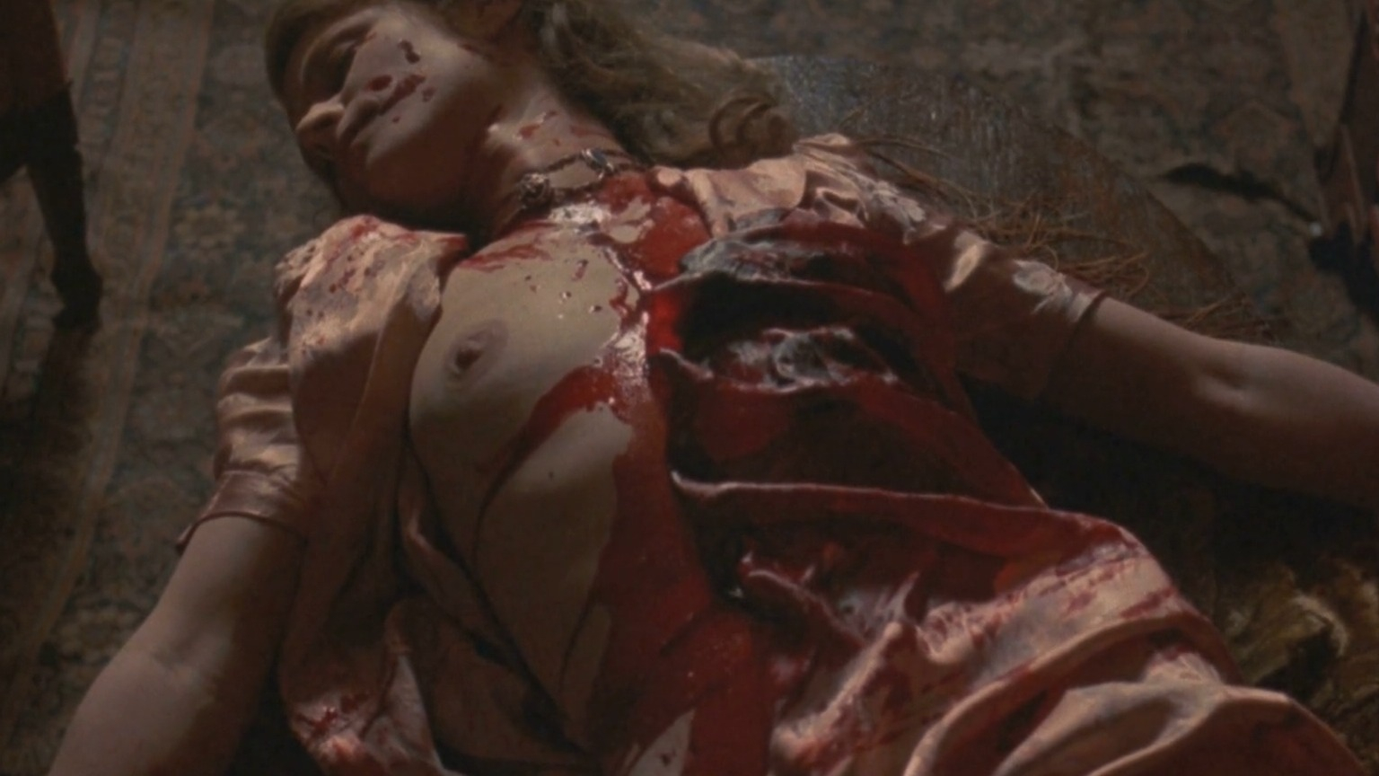 Charlotte Rampling Nude as Margaret Krusemark. Right Breast, breasts, left breast. 219086
