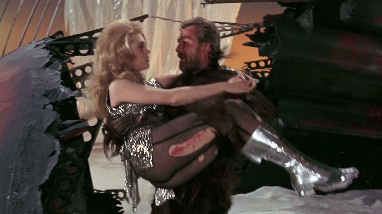 Hottest Jane Fonda Scene in Barbarella. Thong, breasts, butt. 230012