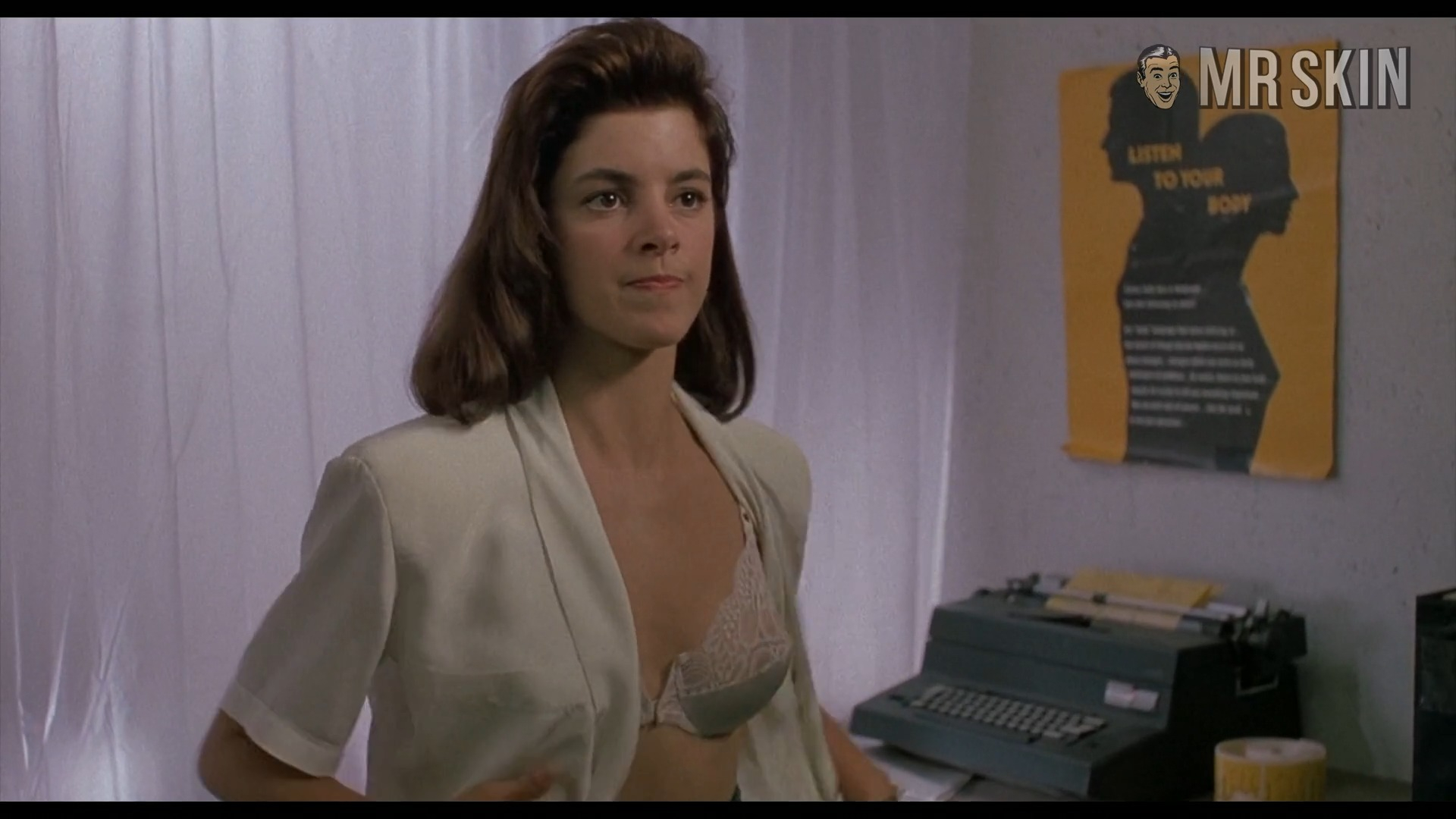Hottest Cynthia Gibb Scene in Death Warrant. Sexy, Underwear. 340958