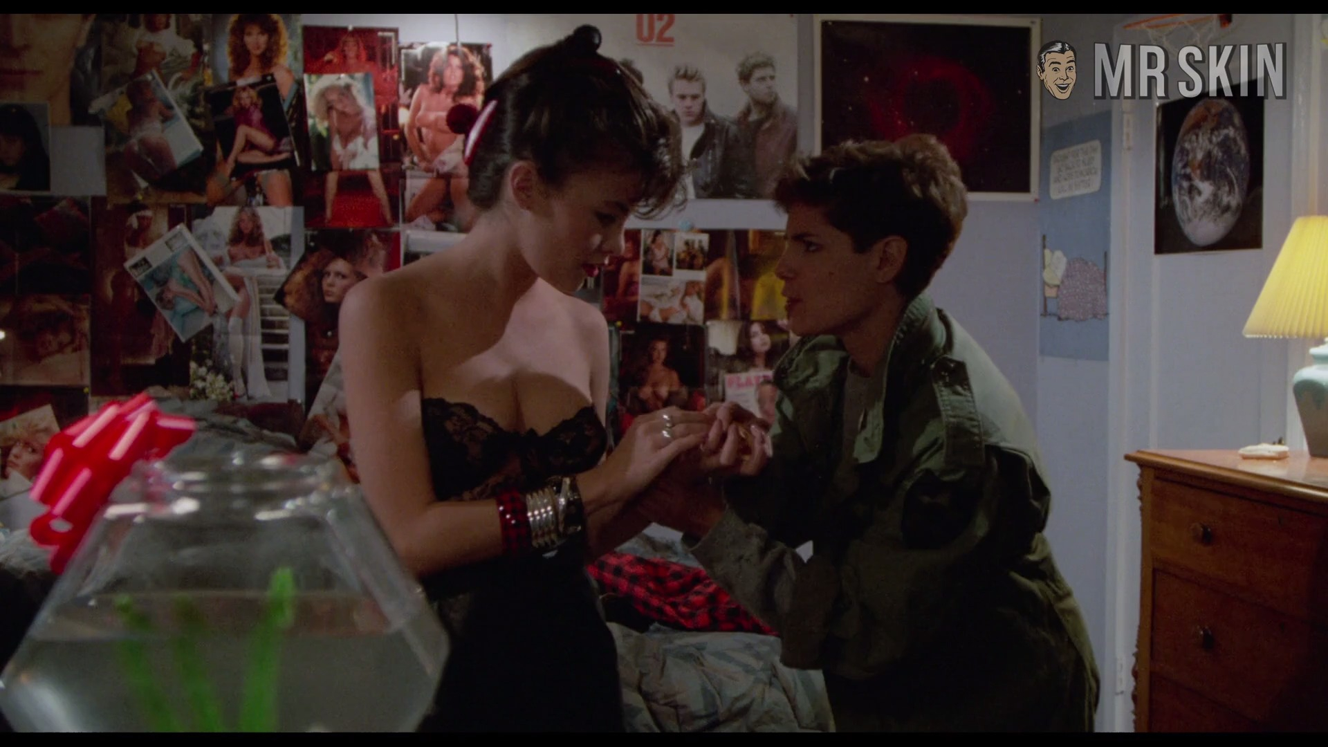 Just One of the Guys's Sexiest Scenes with Sherilyn Fenn. Sexy. 307146