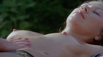 Gisela Hahn, Christine Glasner in Julia (1974) Bikini Breasts Lesbian Bikini Breasts 223771