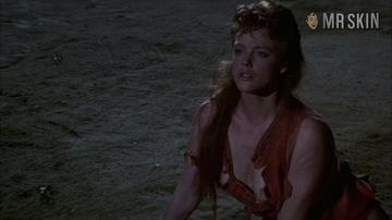 Brigitte Nielsen in Red Sonja (1985) Right Nipslip Breasts Right Nipslip 286803