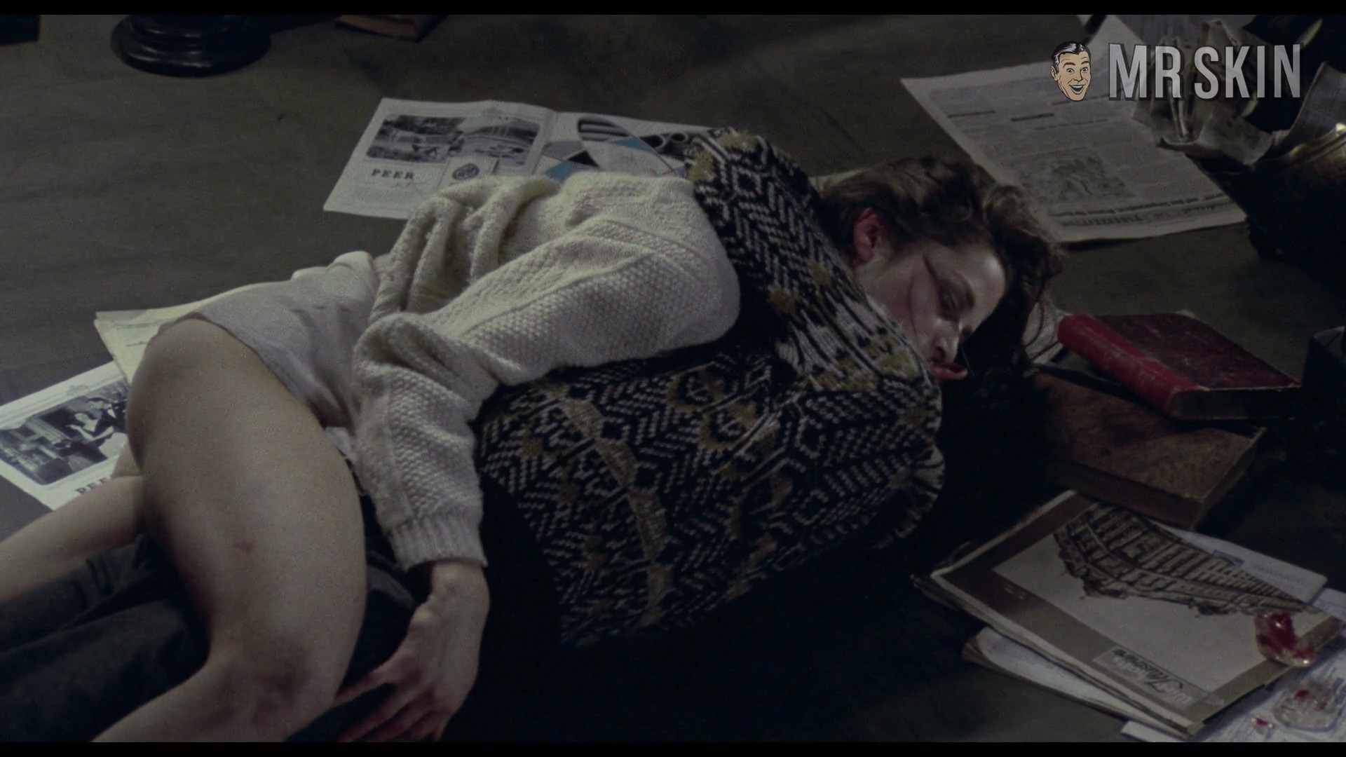 Lucia Atherton from The Night Porter Naked. Butt, breasts, bush. 240605