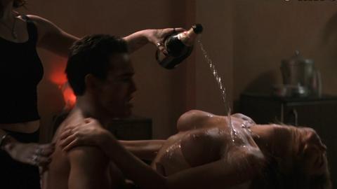 Denise Richards Nude as Kelly Van Ryan. Lesbian, Sexy, Breasts, Thong, Underwear, bikini. 174650