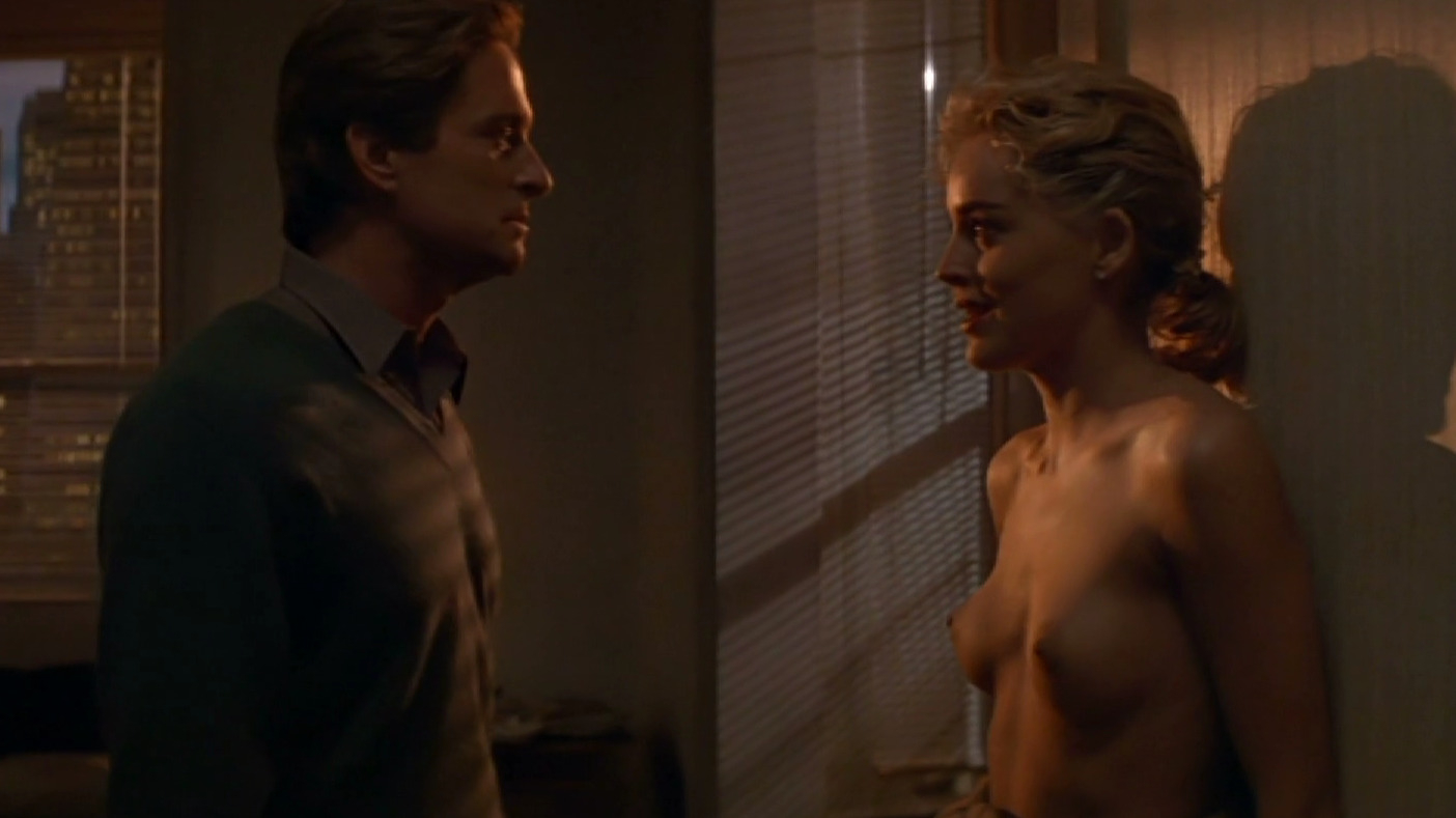 Sharon Stone Naked as Catherine Tramell. Breasts, bush, butt. 193431