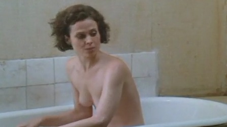 Sigourney Weaver Nude as Dr. Lauren Slaughter. Breasts, bush, butt. 188492