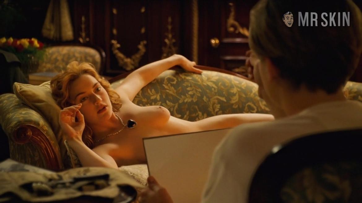 Kate Winslet Nude in Titanic. Full Nudity, Breasts, Bush, Butt. 193096