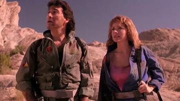 Barbara Alyn Woods in The Terror Within 2 (1992) Sexy Breasts Butt 357224
