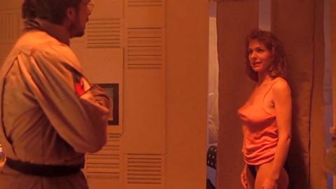 Sexiest Barbara Alyn Woods Scene in The Terror Within 2. Underwear, Sexy, breasts, butt. 357223