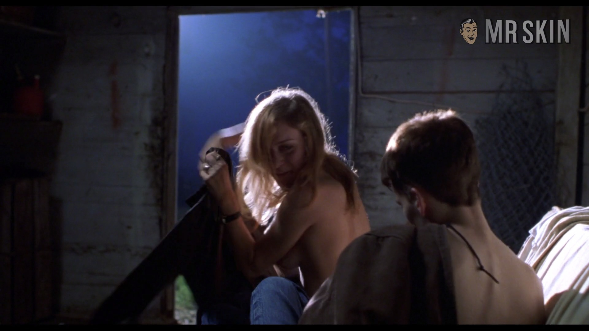 Chloë Sevigny Naked in Boys Don't Cry. Left Breast, Lesbian, breasts, bush. 174799
