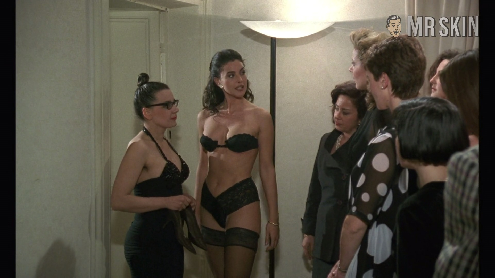 Sexiest Monica Bellucci Scene in The Raffle. Underwear, Sexy, breasts, butt. 191323
