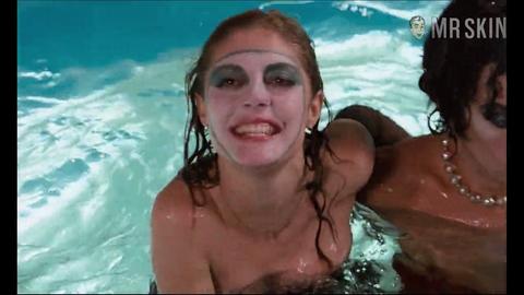 Susan Sarandon Naked in The Rocky Horror Picture Show. Breasts, sexy, underwear. 197449