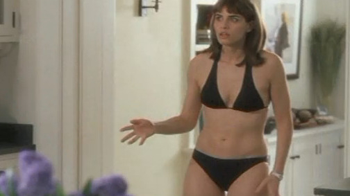 Hottest Amanda Peet Scene in Something's Gotta Give. Sexy, Underwear, bikini. 188768